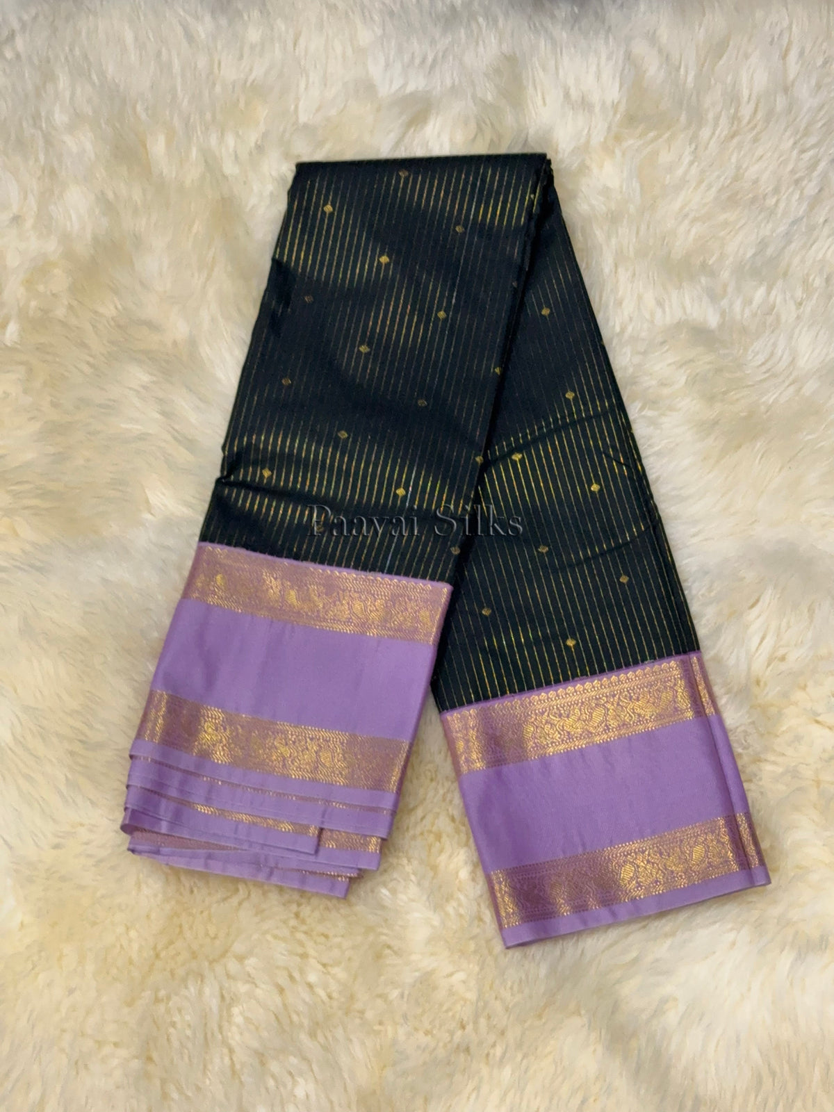 Bottle Green Saree with Lotus Pink Rettapet Border